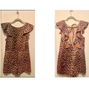 Cheetah Romper
